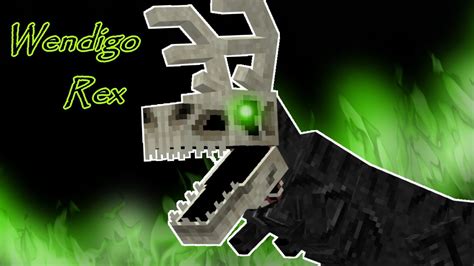 Wendigo Rex | New Minecraft Mob - YouTube