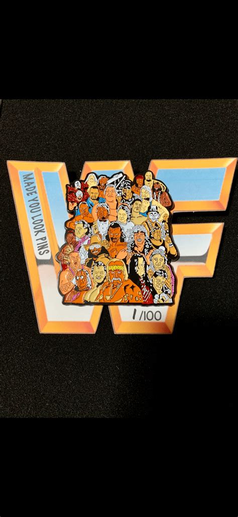 Wrestling legends limited edition | madeyoulookpins