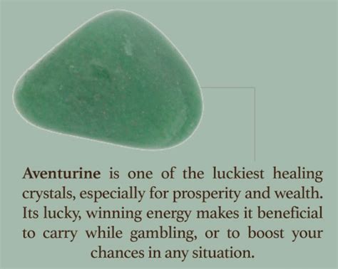 Aventurine Crystal Properties