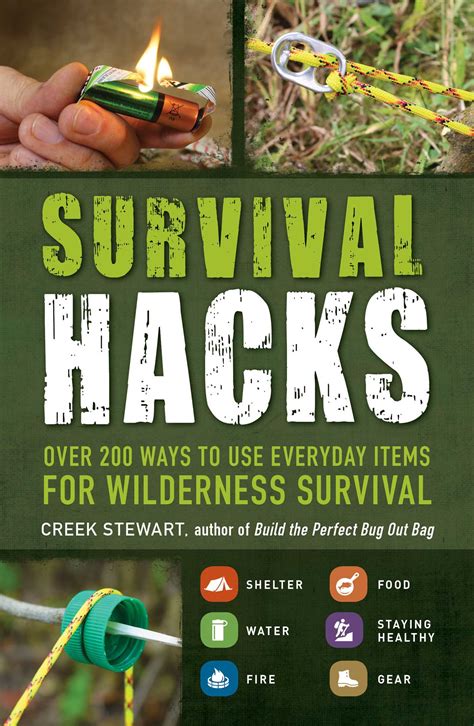 Survival Hacks | Book by Creek Stewart | Official Publisher Page | Simon & Schuster