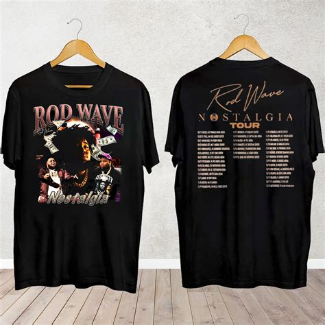 Rod Wave Tour 2023 Shirt, Rod Wave Nostalgia Concert Merch sold by ...