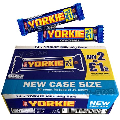 Buy Full Box of Nestle YORKIE Chocolates BAR - 24 Bars Original (Nestle ...