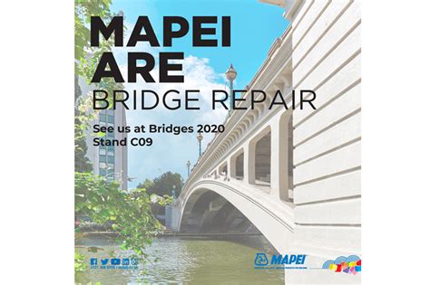 Mapei to exhibit at annual Bridges exhibition | Specification Online