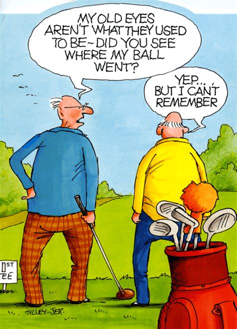 Humorous golf card- Wrinklies - See where my ball went? – Comedy Card ...