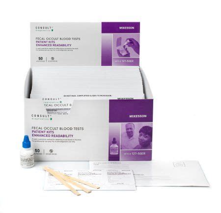 Rapid Test Kit McKesson Consult™ Colorectal Cancer Screening Fecal ...