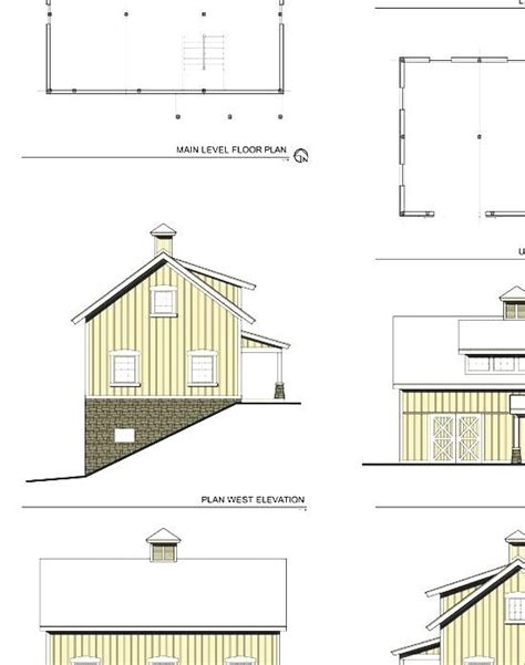 Bank Barn - Bank Barn Plans