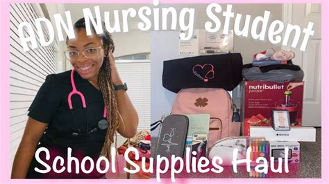 Nursing School Supplies Haul | 1st Semester | Nene Passion - YouTube