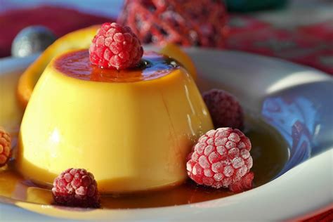 Free Images : sweet, dish, food, cuisine, caramel, delicious, flavor, pudding, custard, flan ...