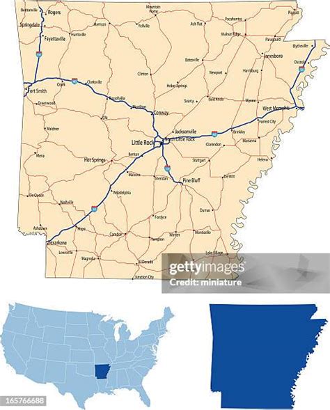 Arkansas Road Map Photos and Premium High Res Pictures - Getty Images