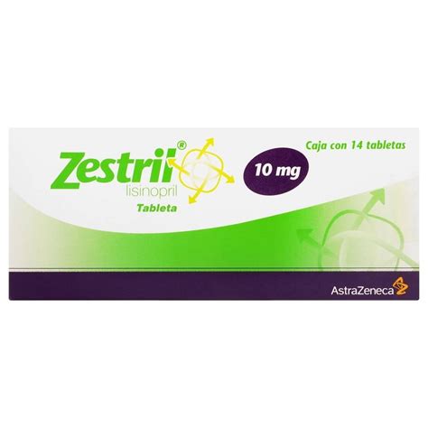 Zestril Lisinopril 10 mg 14 tabletas | Walmart