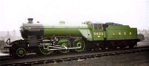 Pre-launch progress on V4 steam locomotive No. 3403 in Darlington