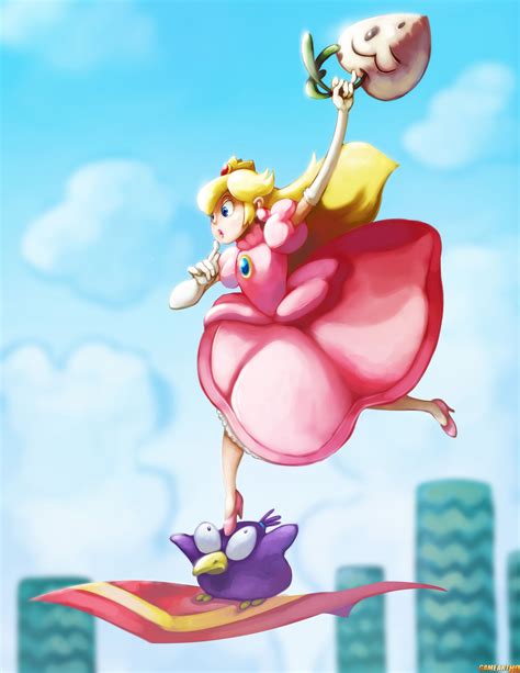 Princess Peach and that Pidget | | Mario and princess peach, Super princess peach, Princess peach