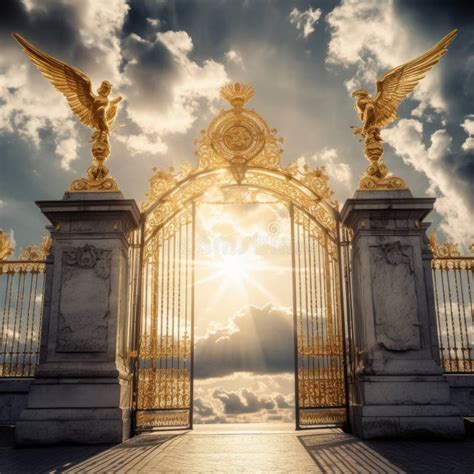 Gates Golden Heaven Stock Illustrations – 163 Gates Golden Heaven Stock ...