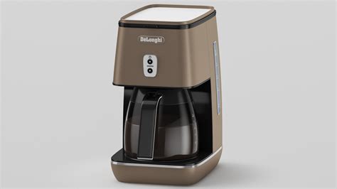 Delonghi Coffee Filter Machine 3D model - TurboSquid 1839733