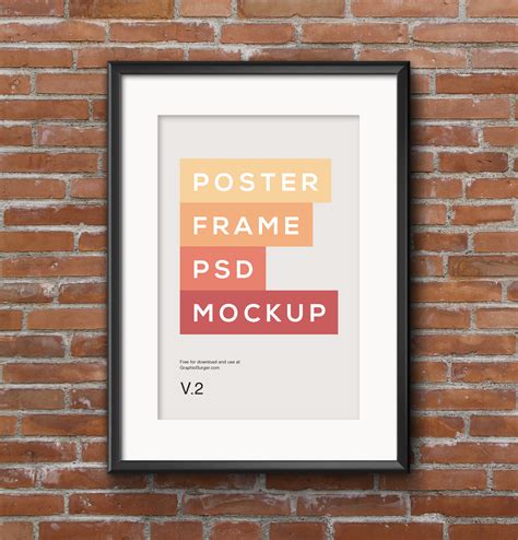 Mockup poster psd free download Idea | kickinsurf