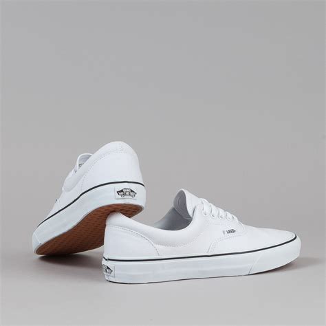 Vans Era Shoes - True White Canvas | Flatspot