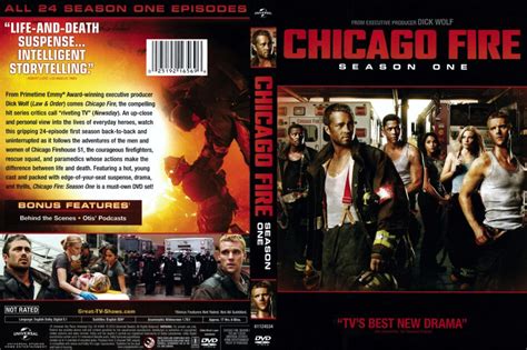 Chicago Fire Season 1 (2013) R1 DVD Covers - DVDcover.Com