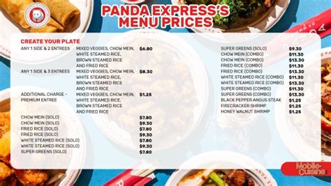 Updated Panda Express Menu Prices on Everything (2024)