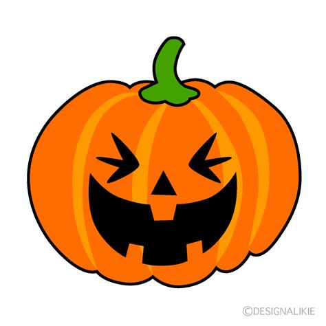 Free Laughing Halloween Pumpkin Cartoon Character Clipart | Charatoon