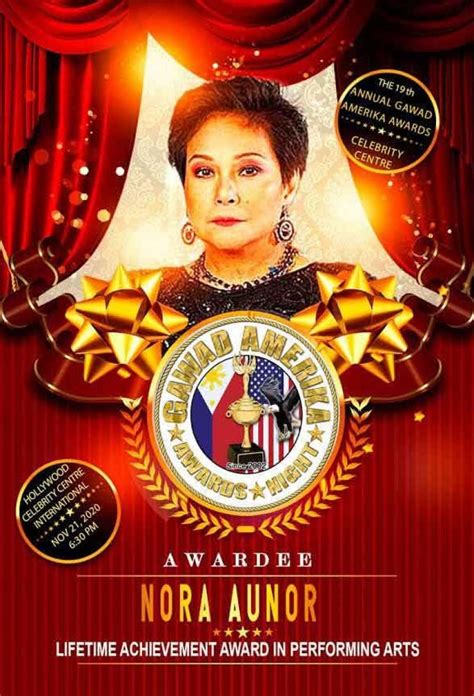 Superstar Nora Aunor, binigyang pagkilala ng Gawad Amerika Award 2020 | GMA Entertainment