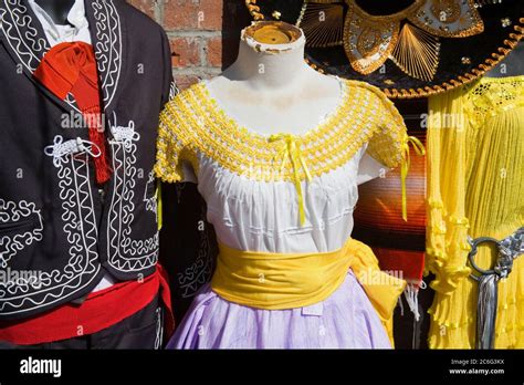 Mexican Clothing Store, Olvera Street, El Pueblo Historical Monument ...