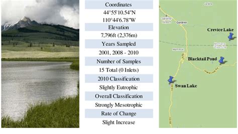 33.1 Photo, Summary & Map of Swan Lake (Google 2011) | Download Scientific Diagram