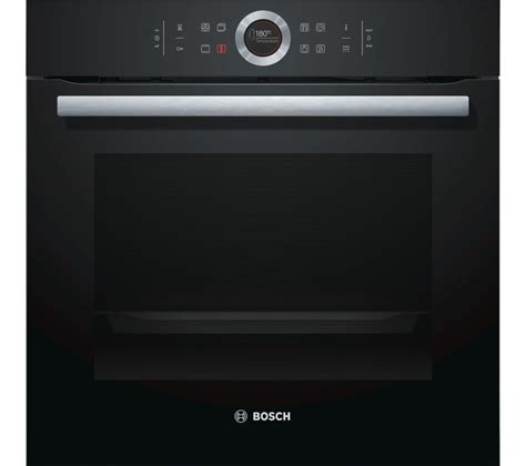 BOSCH Serie 8 HBG674BB1B Electric Oven - Black Fast Delivery | Currysie