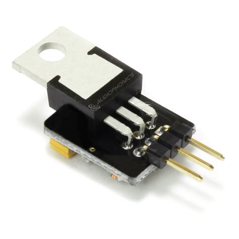 Adjustable Discrete Voltage Regulator LM7805 +5V / +12V - Audiophonics