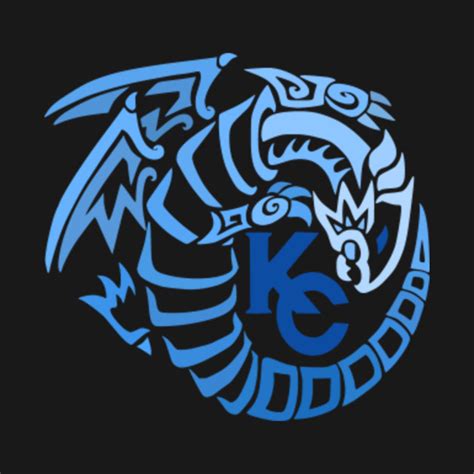 Kaiba Corporation Logo - Blue Eyes White Dragon Edition - Yugioh - Tank ...