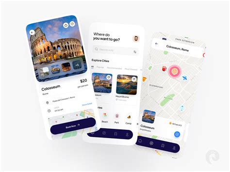 Loka Travel App by Ceptari Tyas for Piqo Studio on Dribbble