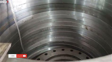 metal flange manufacturing - YouTube