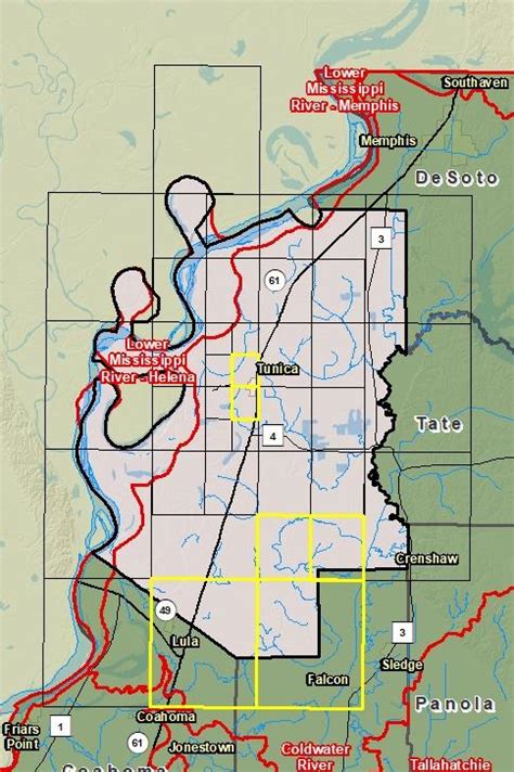 Risk Map - Tunica County