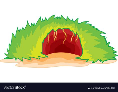 Burrow Royalty Free Vector Image - VectorStock