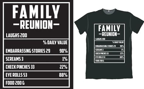 Family Reunion Funny T Shirt Design 8964829 Vector Art at Vecteezy