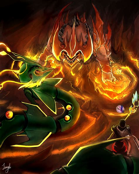 Shiny Mega Rayquaza Wallpaper (76+ images)