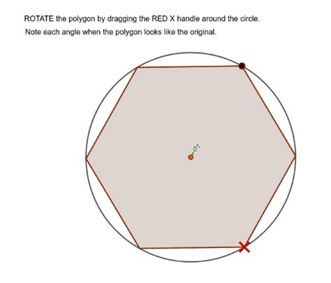 Hexagon - Rotational Symmetry – GeoGebra