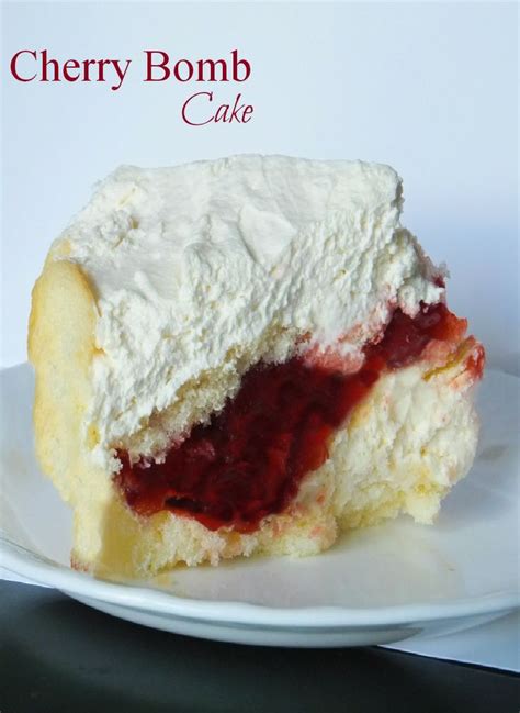 Cherry Bomb Cake - FoodisLoveRecipes.com #recipe #cherry #dessert # ...