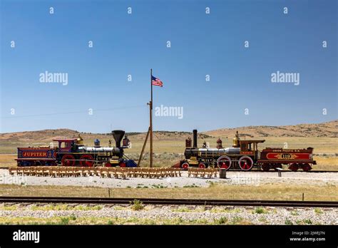 Promontory Summit, Utah - Golden Spike National Historical Park, where ...