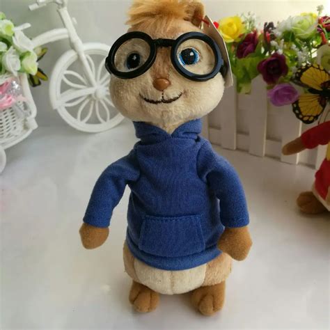 Simon the chipmunk 18CM TY Simon Alvin plush Toys Stuffed Animals New ...