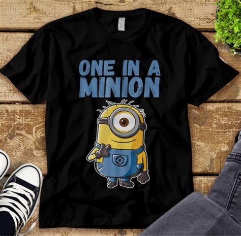 Despicable Me Minions One In A Minion Graphic The Rise Of Gru Unisex T Shirt