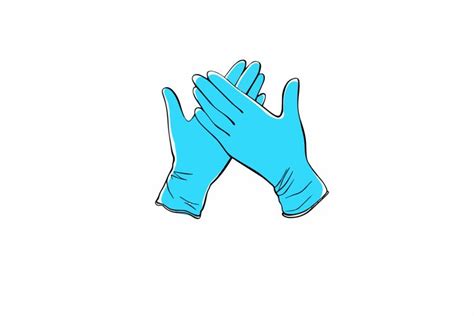 rubber medical gloves svg |medical gloves clipart PNG