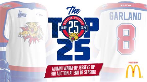 Wildcats to don special edition alumni warm-up jerseys – Moncton Wildcats