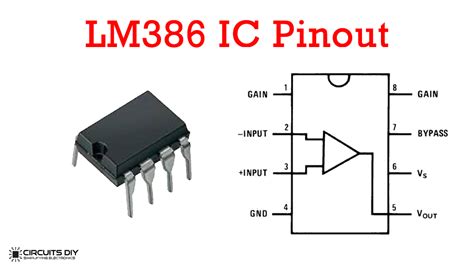 Lm386 Audio Power Amplifier Circuit Diagram