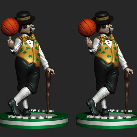 3D file Boston Celtics NBA team Mascot Lucky The Leprechaun STL 🏀 ...