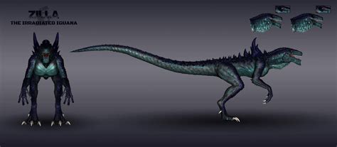 Zilla Character Concept Design by Leonosaurusbetch on DeviantArt