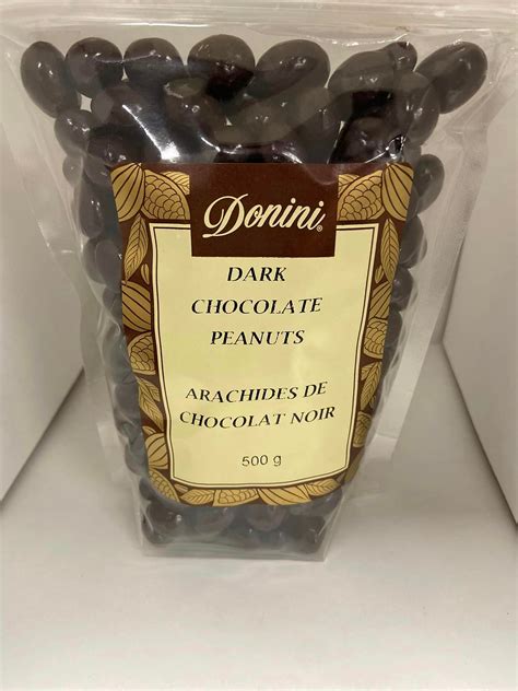 Dark Chocolate Peanuts 500g | Donini Chocolate