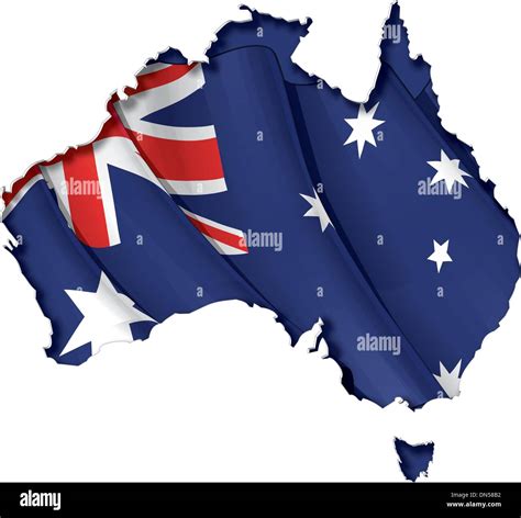 Australian map hi-res stock photography and images - Alamy