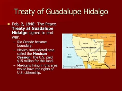 Treaty of Guadalupe Hidalgo ends Mexican–American War 170 years ago # ...