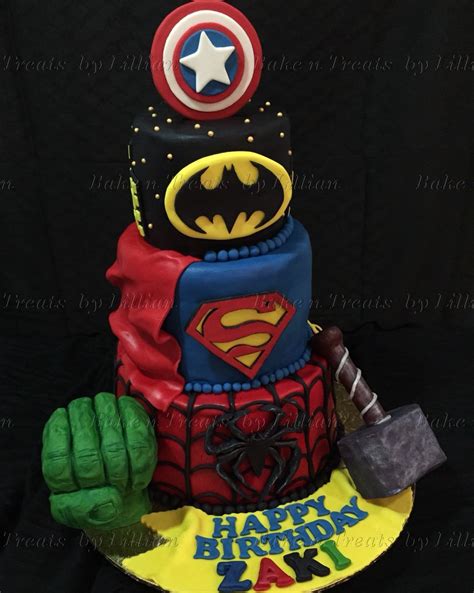 Super heroes theme cake | Superhero theme, Themed cakes, Superhero