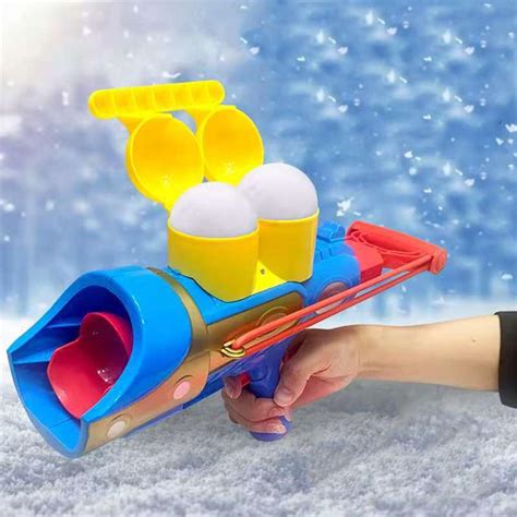 Buy Snowball Launcher Round Snowball Maker Mold With Handle Perfect ...